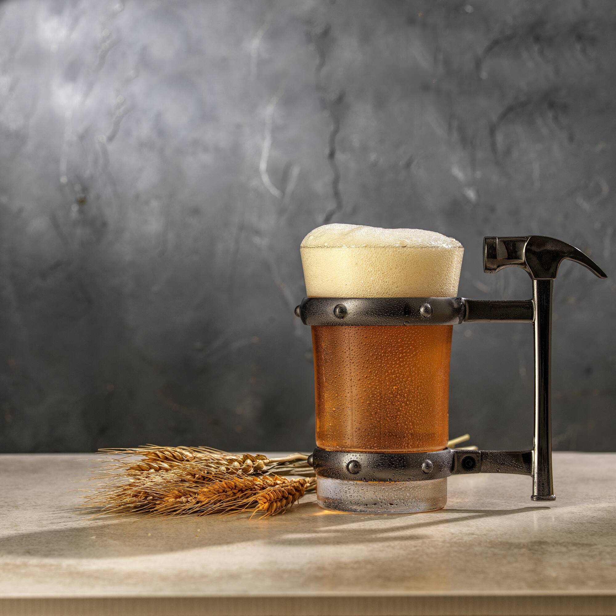 JoyJolt® Tools Collection 17oz. Hammer Handle Single Beer Mug